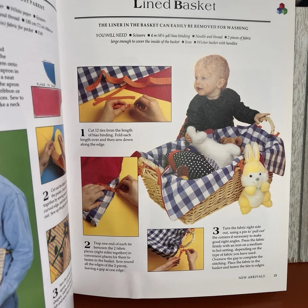 Vintage The Baby Craft Book Hardcover Baby crafts baby shower gift